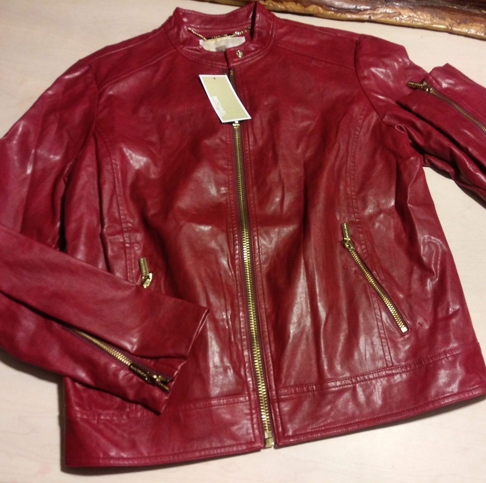 Michael Kors Leather Jacket